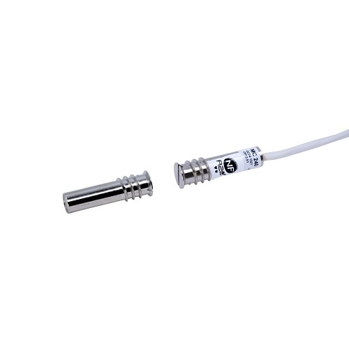 MC 240 Alarmtech MC 240 Contact magnétique en métal pour montage encastré, NC, câble 2m, NF&A2P Type 2